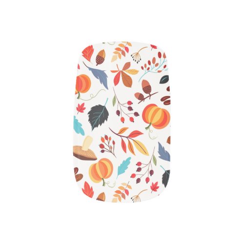 Autumn Nail Art Pattern