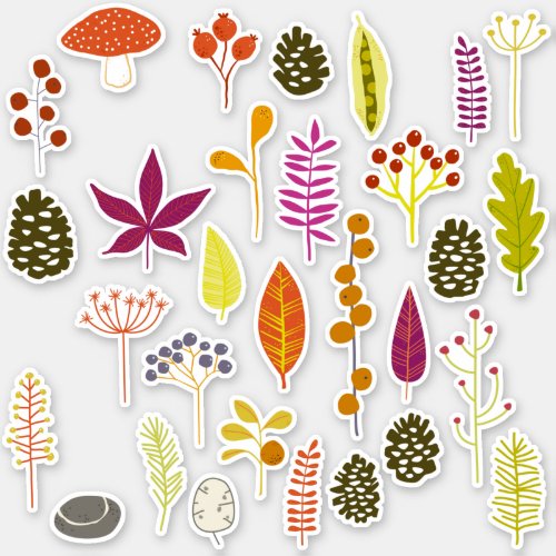 Autumn Nature Sticker