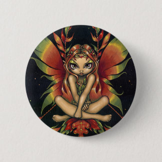 "Autumn Night Fairy" Button