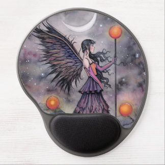 Autumn Night Fairy Fantasy Art by Molly Harrison Gel Mouse Pad