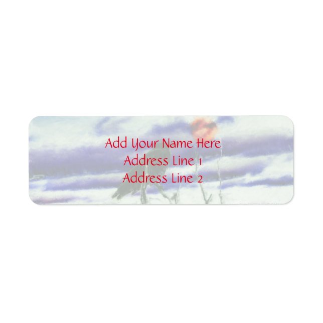 Autumn Night Label (Front)