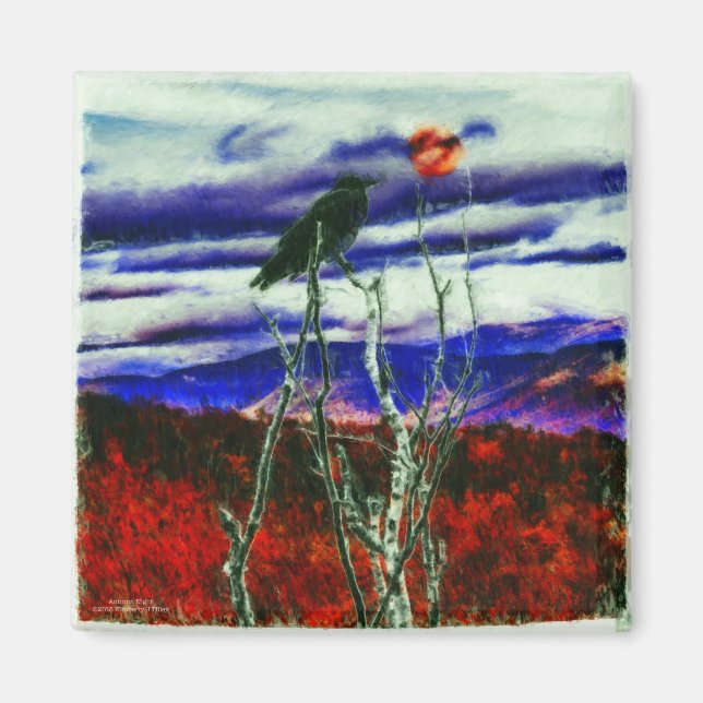 Autumn Night Magnet (Front)