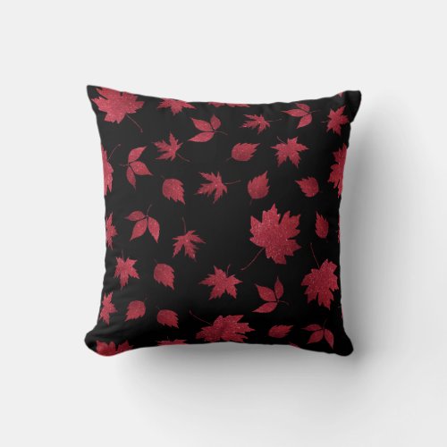 Autumn Night Throw Pillow