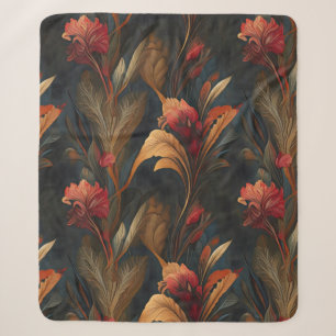 Autumn Nights Sherpa Blanket