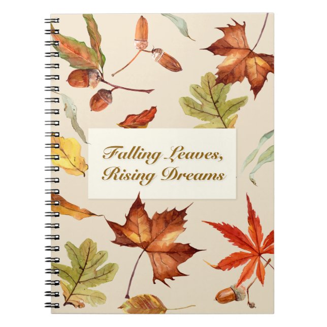 Autumn  notebook (Front)