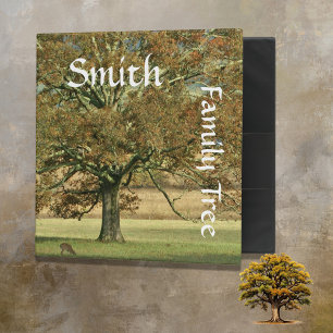 Autumn Oak Family History Binder