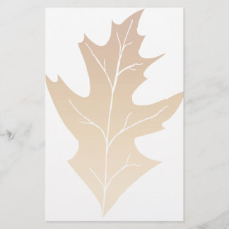 Autumn Oak Leaf Stationery