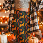 Autumn Oak Leaves Fall Navy  Leggings<br><div class="desc">Celebrate the rich colors of the season with these Autumn Oak Leaves Fall Navy Leggings. Featuring a beautiful array of orange, yellow, and red oak leaves against a deep navy background, these leggings evoke the warmth and beauty of autumn. Ideal for fall festivities, casual outings, or adding a seasonal touch...</div>