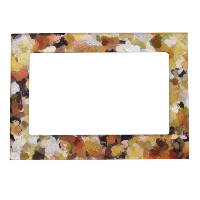 Autumn Oil Abstract Magnetic Frame (Front)