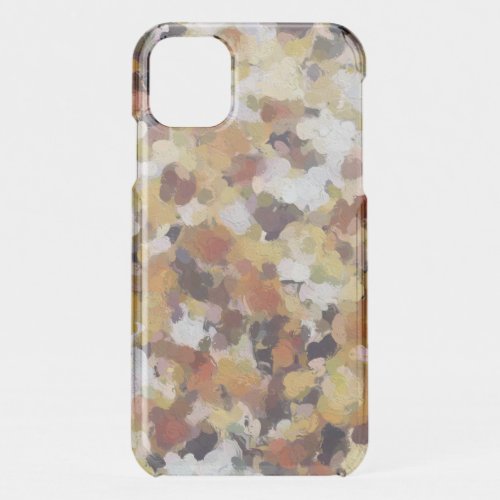Autumn Oil Abstract iPhone 11 Case