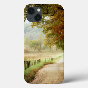 Autumn on a Country Road iPhone 13 Case