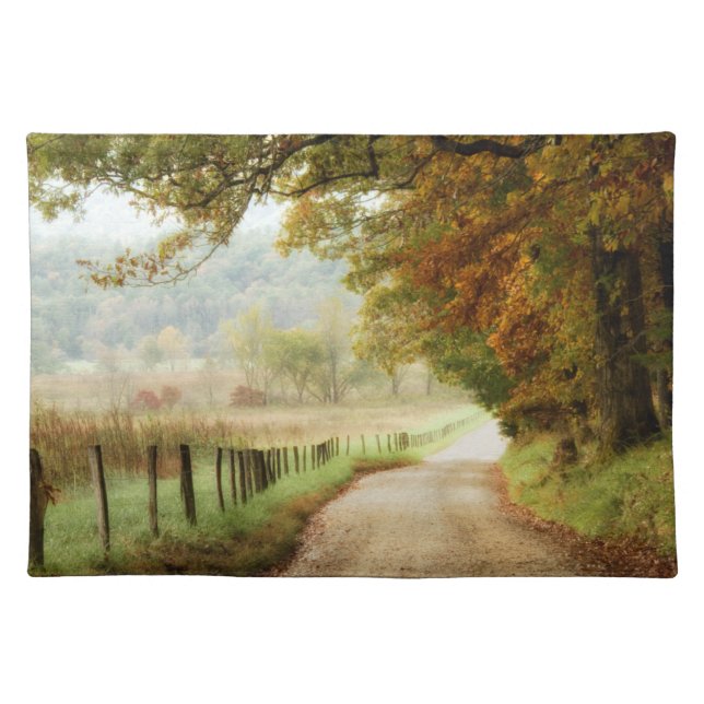 Autumn on a Country Road Placemat (Front)