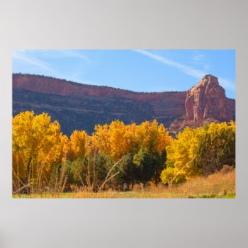 Autumn On South Broadway Poster by bluerabbit at Zazzle