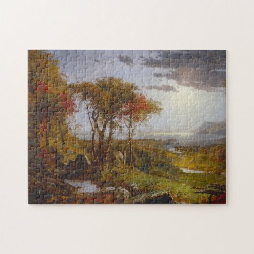 Autumn On the Hudson River Jigsaw Puzzle