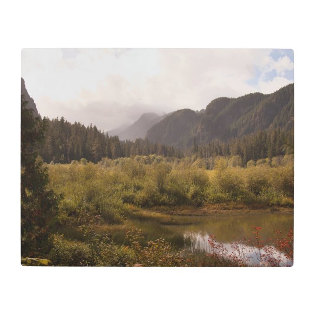 Autumn on the Loop Metal Print (Front)