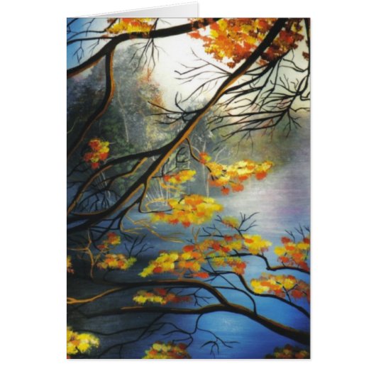 "Autumn on the River" Cards (Front)