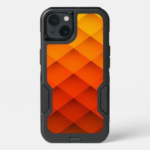 Autumn Orange Color Pattern iPhone 13 Case