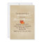Autumn Orange Fall in Love Leaves bridal shower