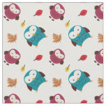 Autumn Owls Fabric