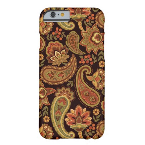 Autumn Paisley Barely There iPhone 6 Case