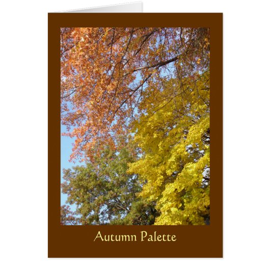Autumn Palette Cards (Front)
