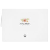 Autumn pansies cards (Back Horizontal)