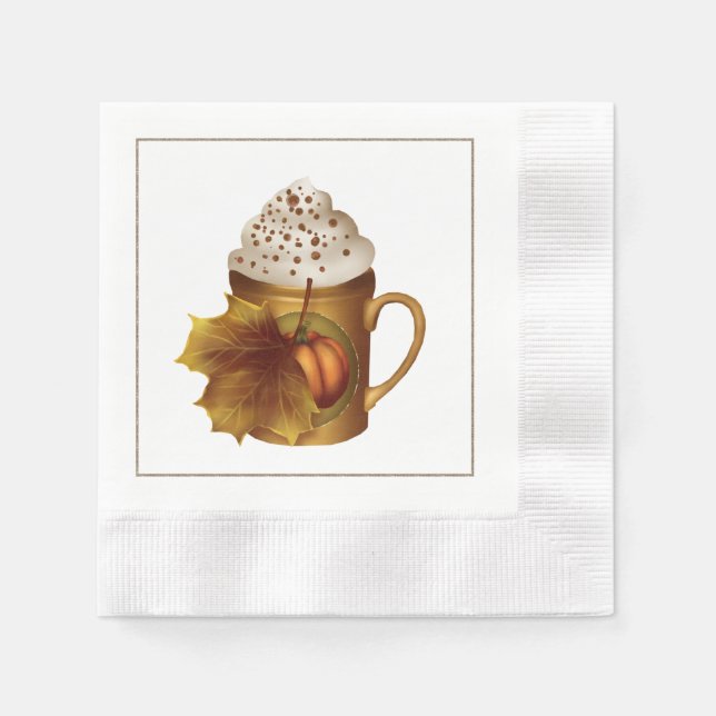 Autumn Paper Napkin (Front)