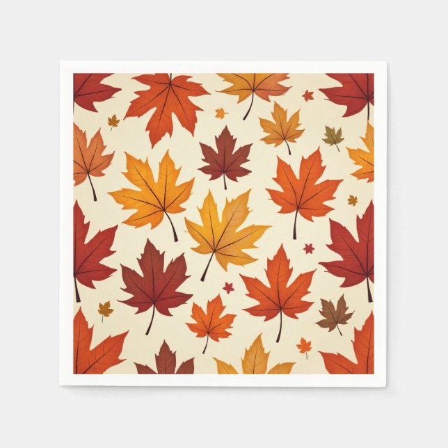 Autumn Paper Napkins (Front)