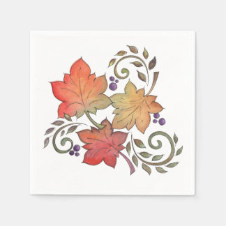 Autumn Paper Napkins