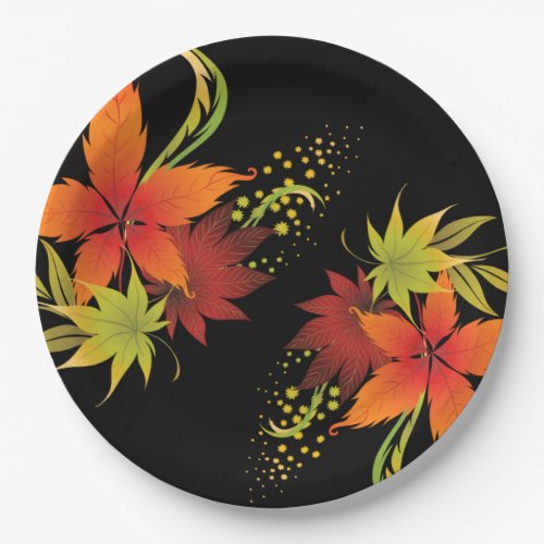 Autumn Paper Plate