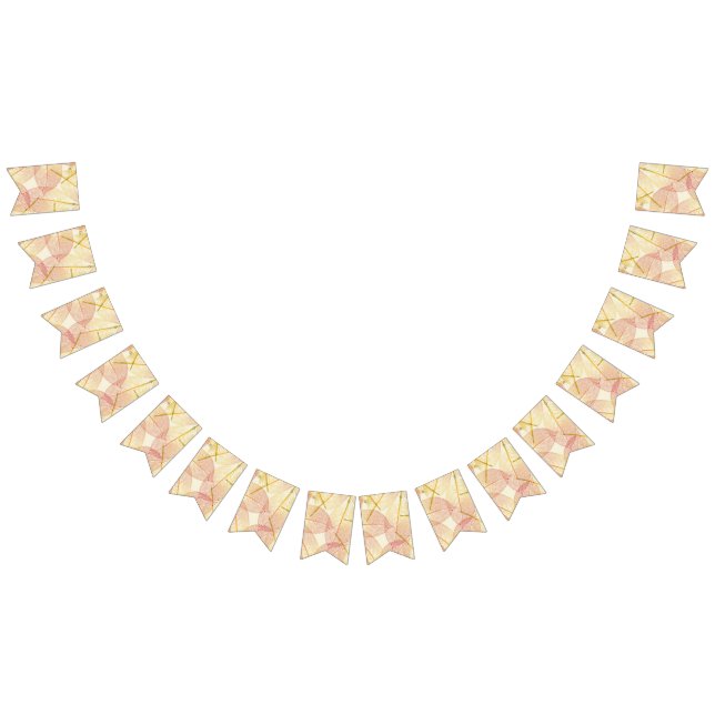 Autumn pattern bunting flags (All)