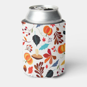 Autumn Pattern Can Cooler