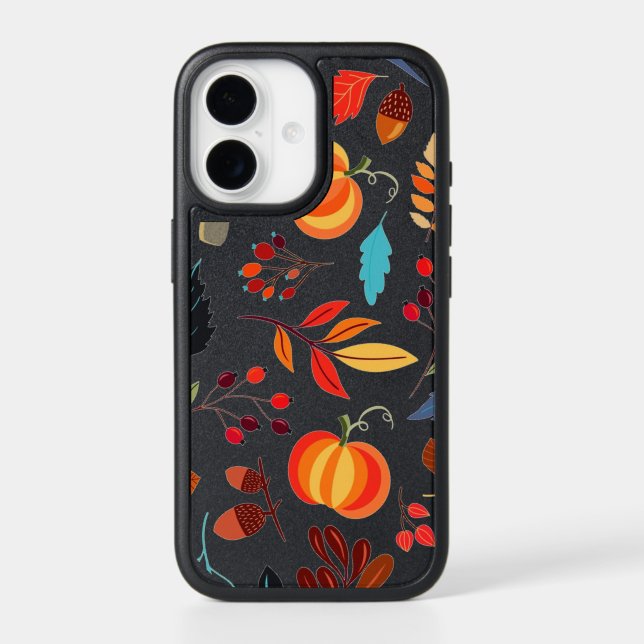 Autumn Pattern iPhone Case (Back)