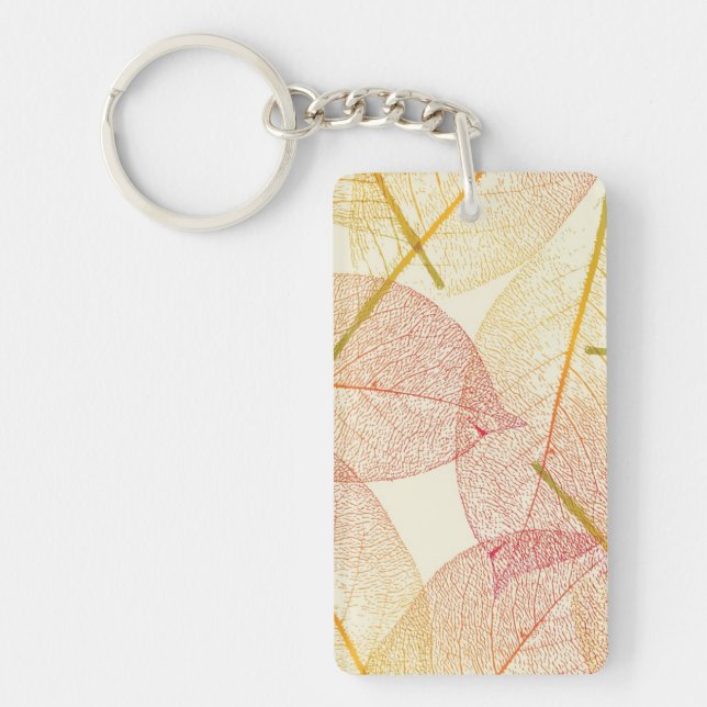 Autumn pattern keychain (Front)