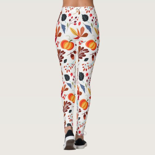 Autumn Pattern Leggings