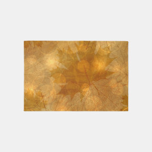 Autumn pattern outdoor rug