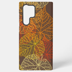 Autumn pattern samsung galaxy s22 ultra case