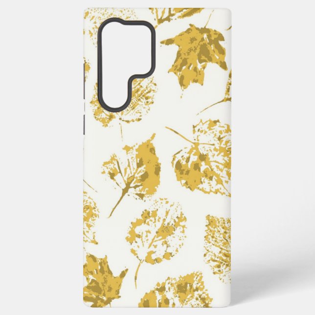 Autumn pattern samsung galaxy case (Back)