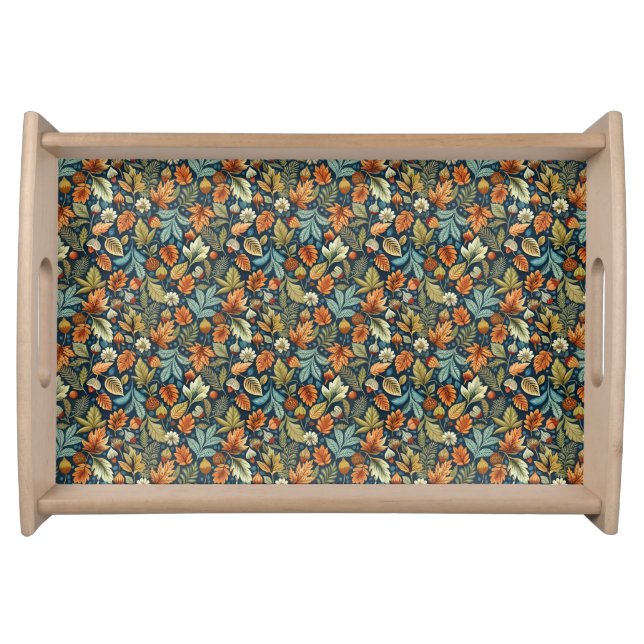 Autumn Pattern Serving Tray (Front)