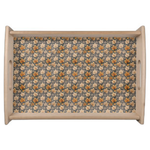 Autumn Pattern Serving Tray