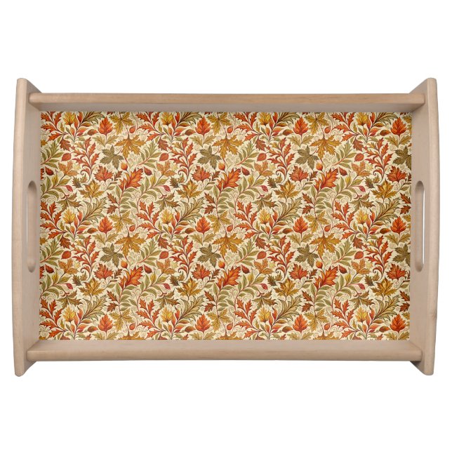 Autumn Pattern Serving Tray (Front)
