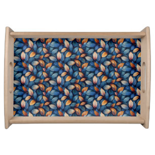 Autumn Pattern Serving Tray
