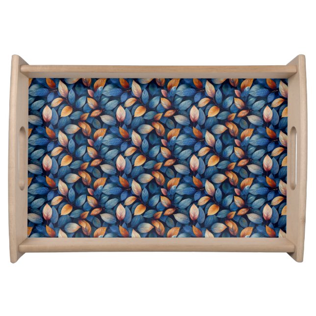 Autumn Pattern Serving Tray (Front)