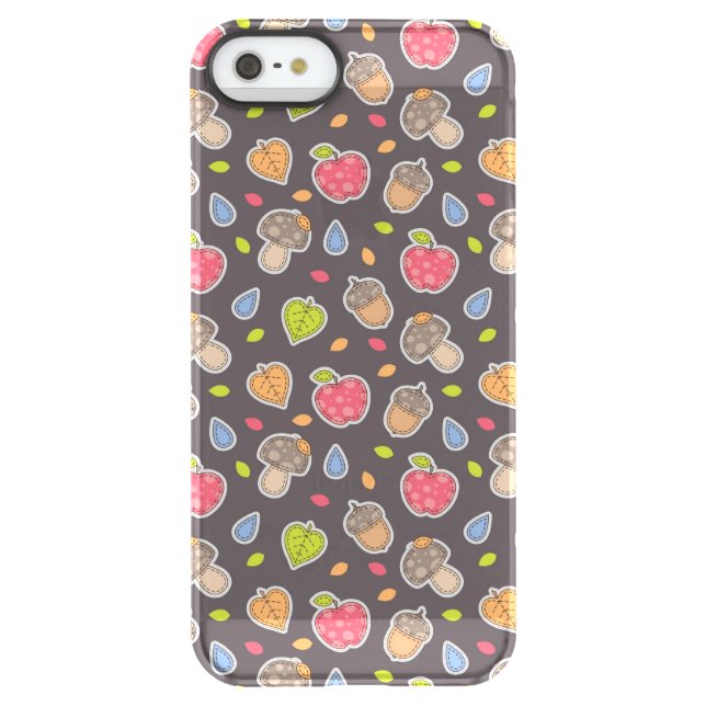 autumn pattern uncommon iPhone case (Back)