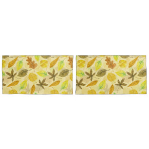 Autumn pattern watercolor 2 pillow case