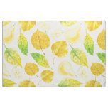 Autumn pattern watercolor fabric