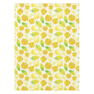 Autumn pattern watercolor tablecloth