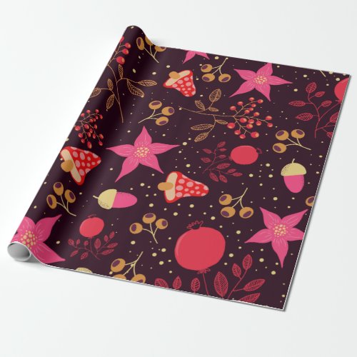Autumn Pattern Wrapping Paper