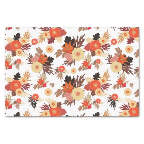 Autumn Patterns Tissue Paper