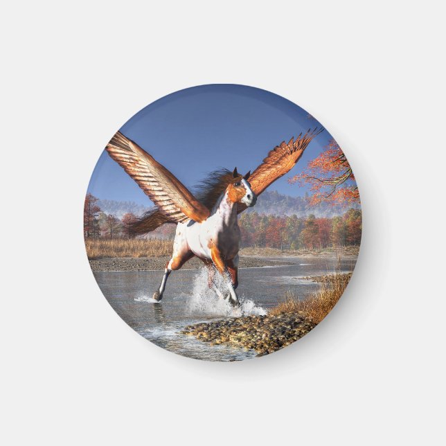 Autumn Pegasus Magnet (Front)